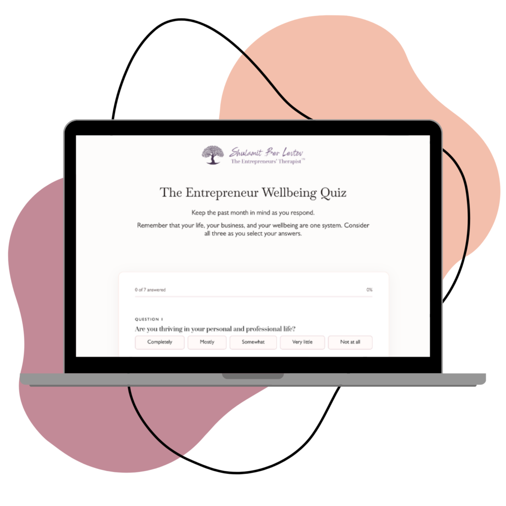 Take the Entrepreneur Wellbeing Quiz